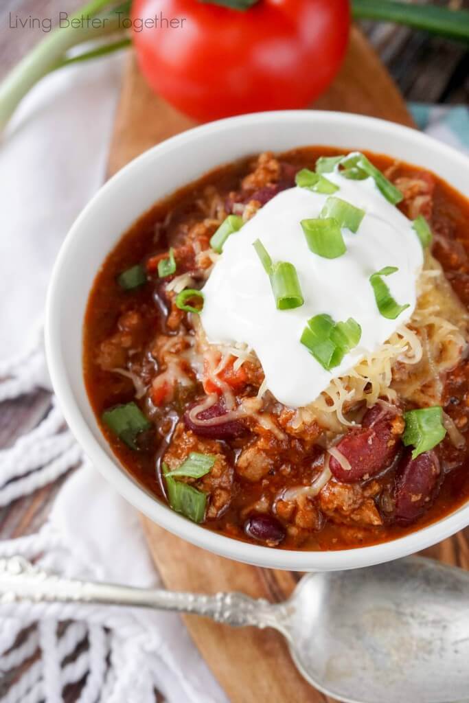 Healthy and Easy Turkey Chili Recipe Sugar & Soul