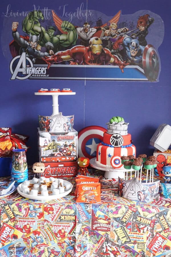 MARVEL's The Avengers Age of Ultron Party Ideas Sugar