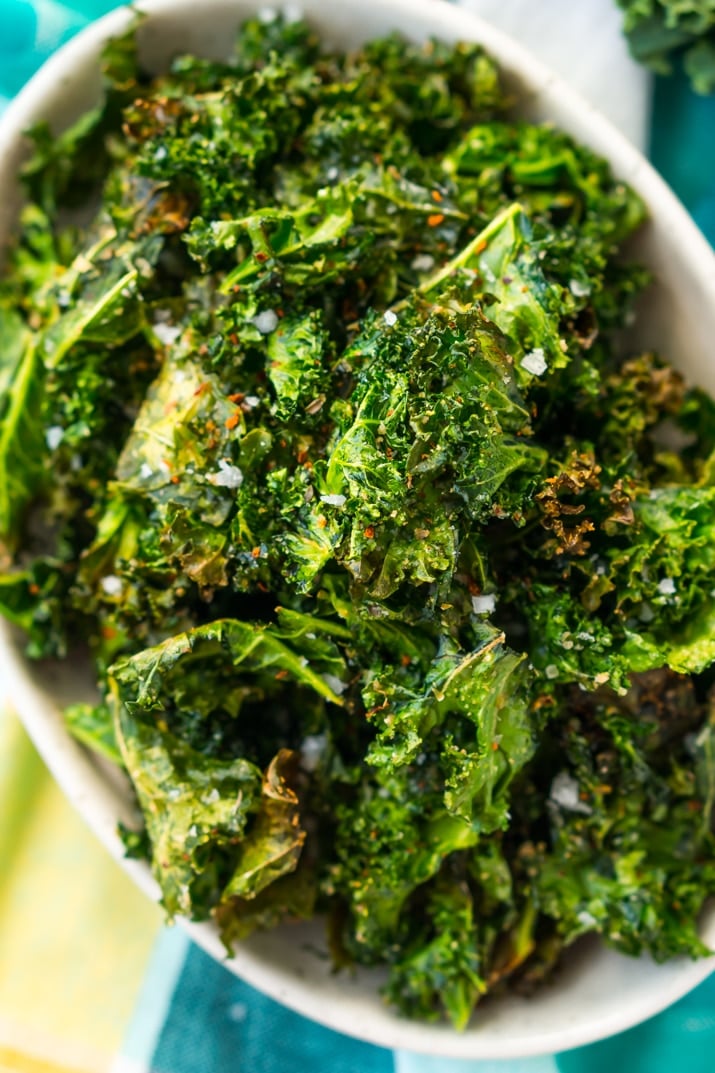 Kale Chips - A healthy and delicious snack