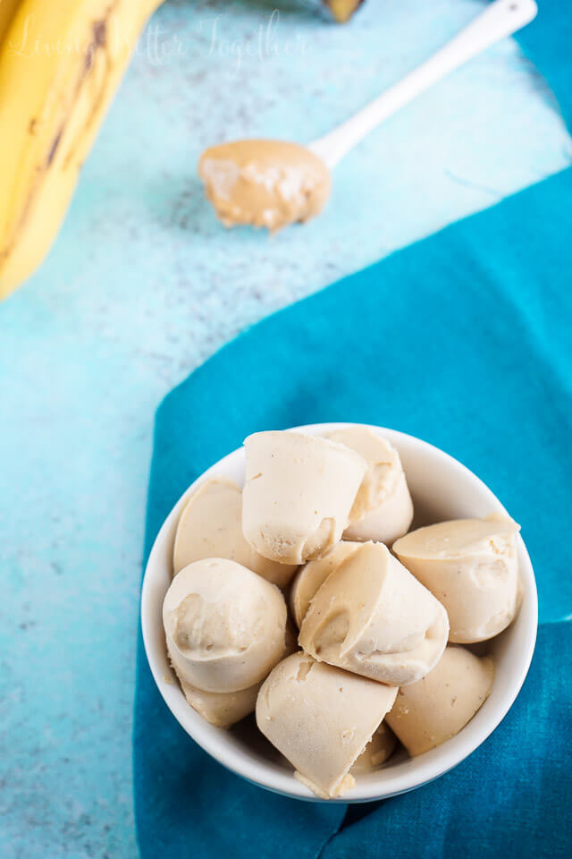 yogurt banana peanut butter dog treats