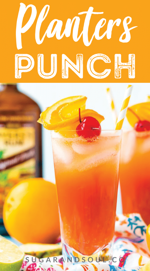 Planter's Punch Cocktail Recipe Sugar & Soul