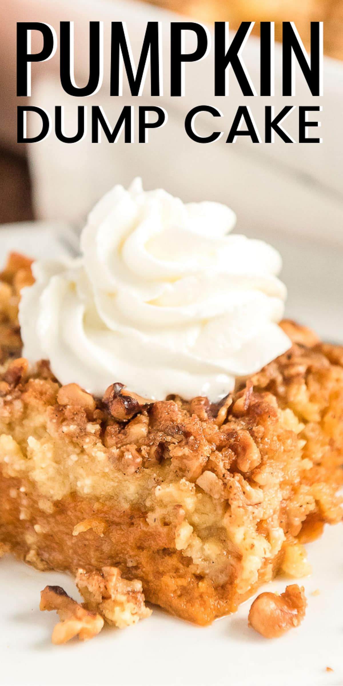 Pumpkin Dump Cake Recipe Sugar and Soul