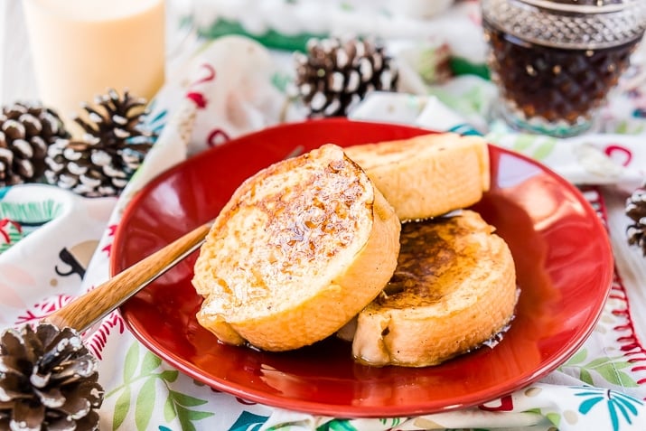 Eggnog French Toast