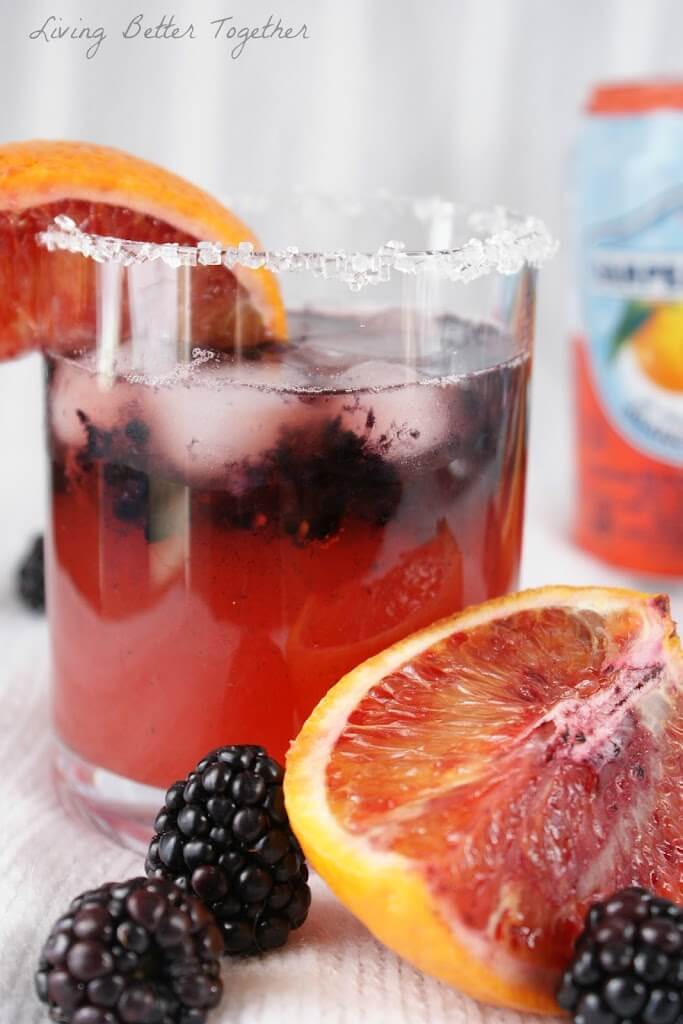 Blood Orange & Blackberry Rum Runner Sugar and Soul