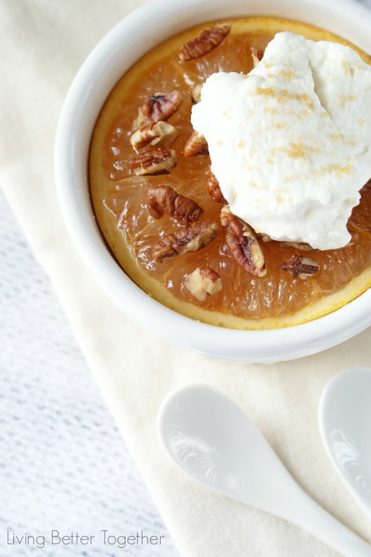 Maple & Brown Sugar Baked Grapefruit Sugar & Soul