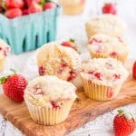 strawberry coffee cake muffins recipe 2