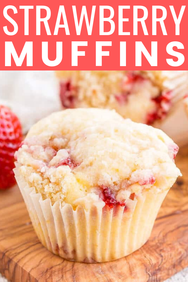 These Strawberry Coffee Cake Muffins are made with sweet fresh berries and buttermilk and topped with a delicious sugar and butter crumble!

 via @sugarandsoulco