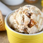 Bowl of Banoffee Ice Cream