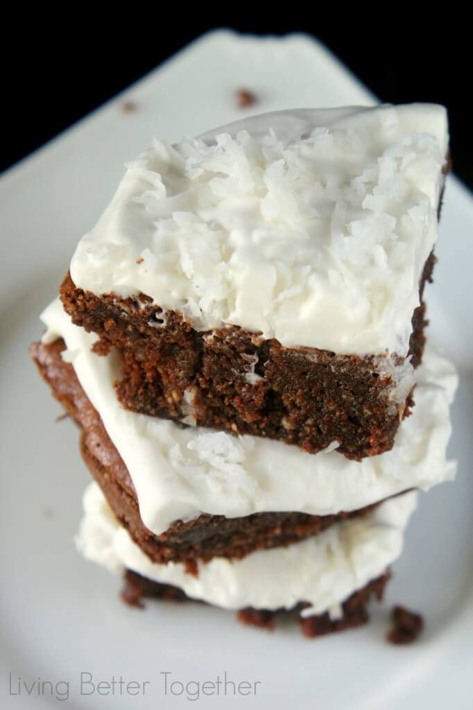 Gluten Free Coconut Cashew Brownies