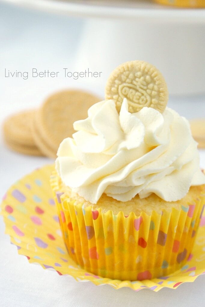 Golden Oreo Cupcakes | Living Better Together