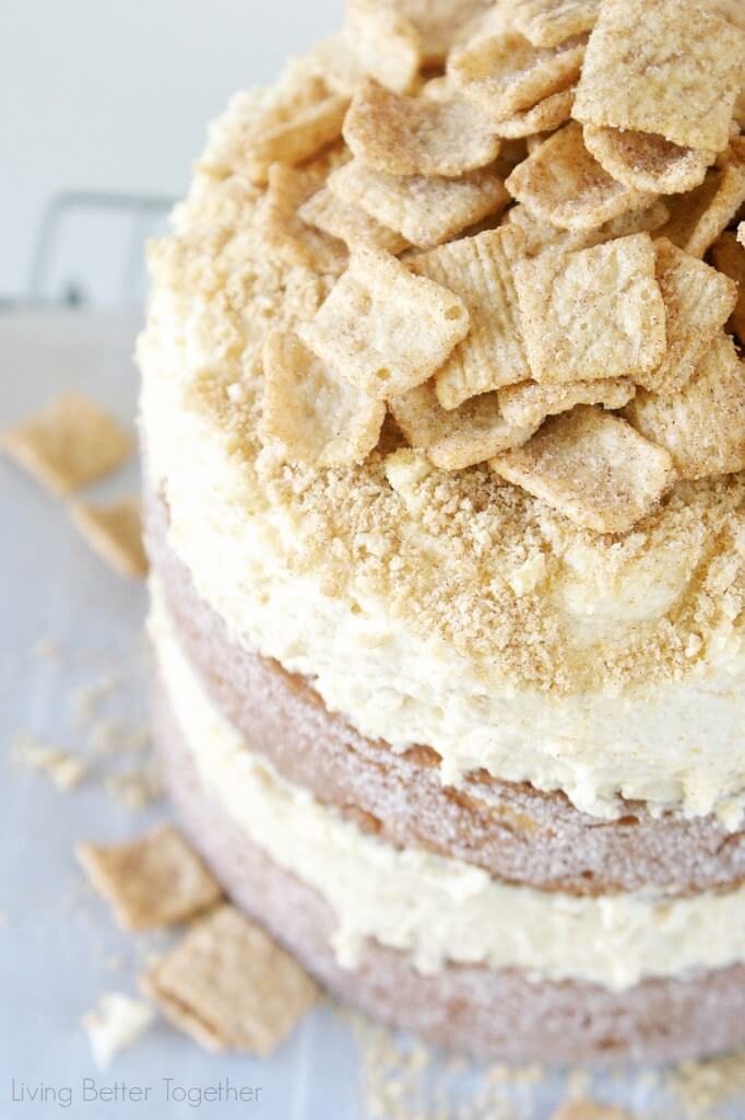 Cinnamon Toast Crunch Cake | Living Better Together