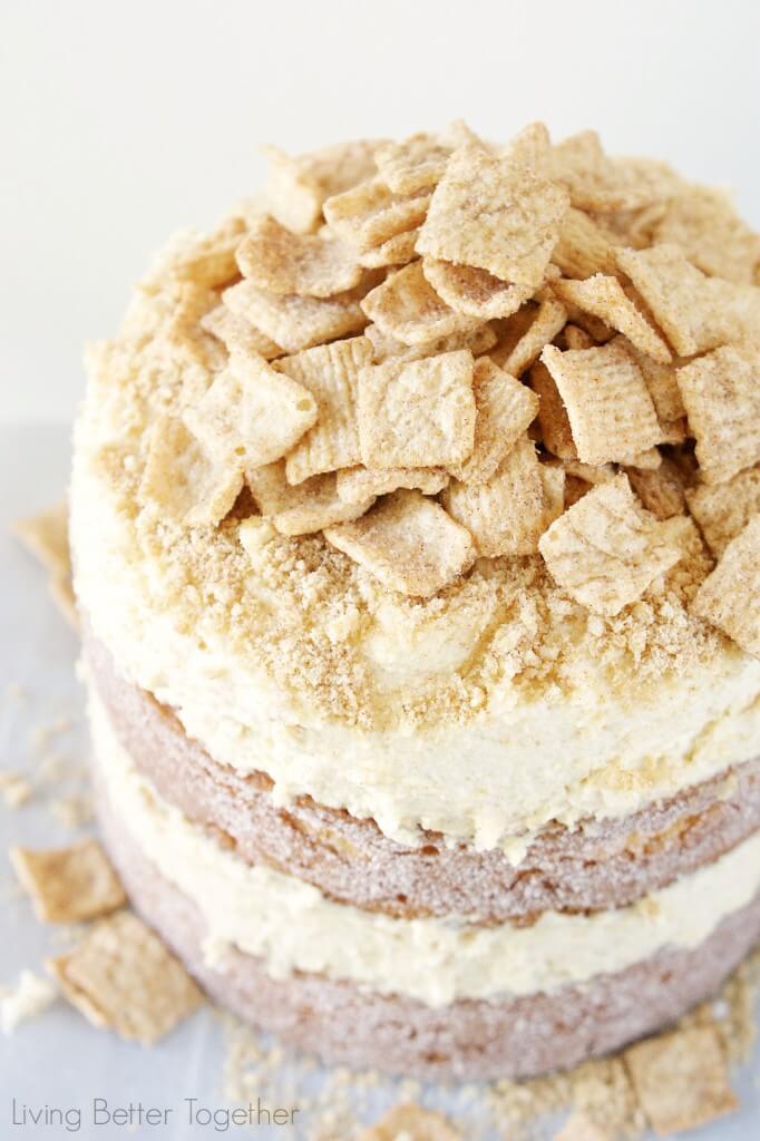 Cinnamon Toast Crunch Cake | Living Better Together