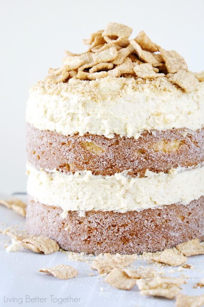 Cinnamon Toast Crunch Cake | Living Better Together