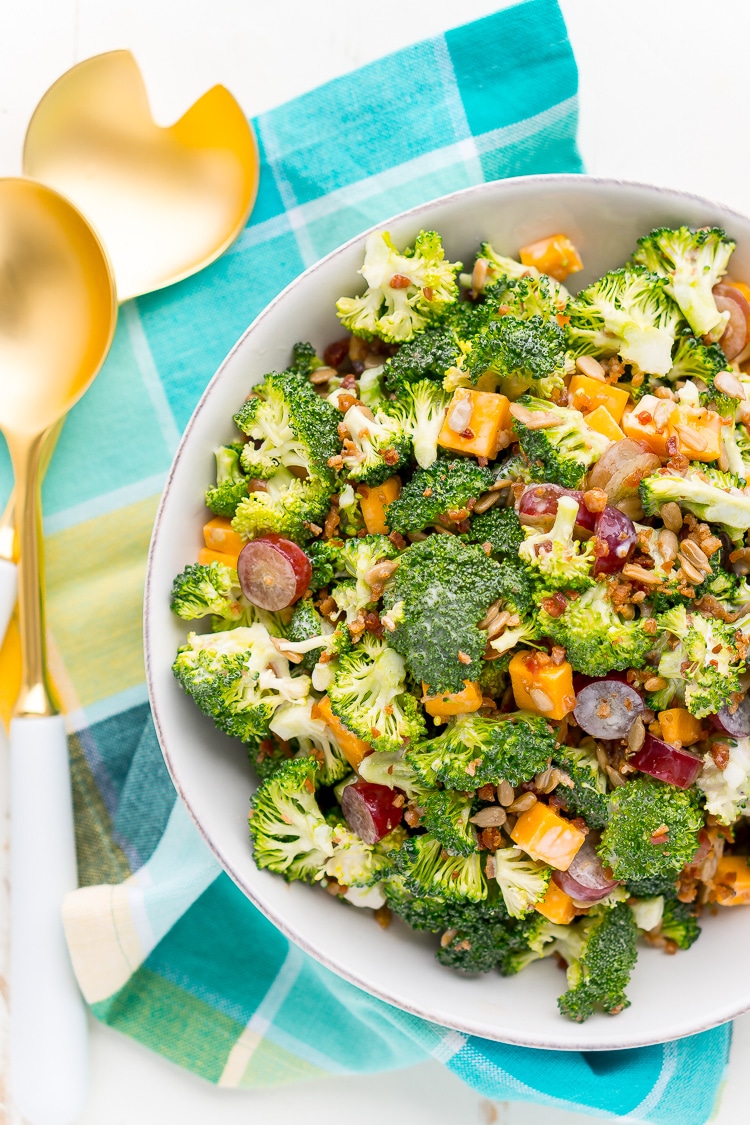Sweet Broccoli Salad side dish recipe