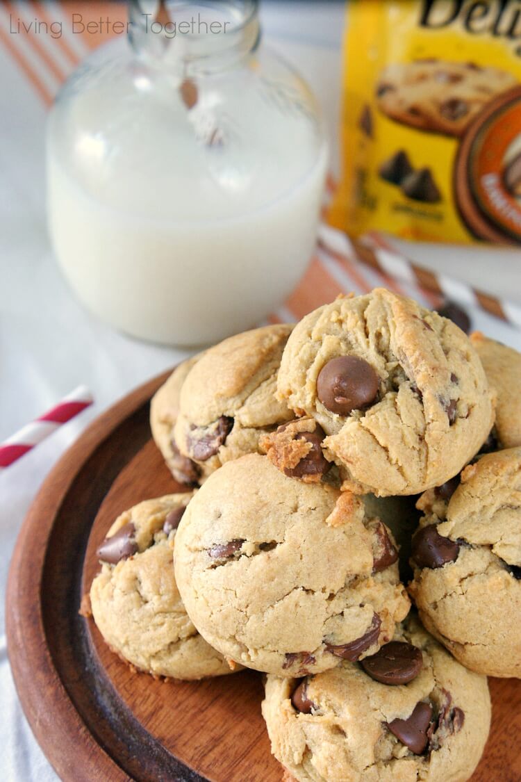 Peanut Butter Chocolate Chip Pudding Cookies Sugar & Soul