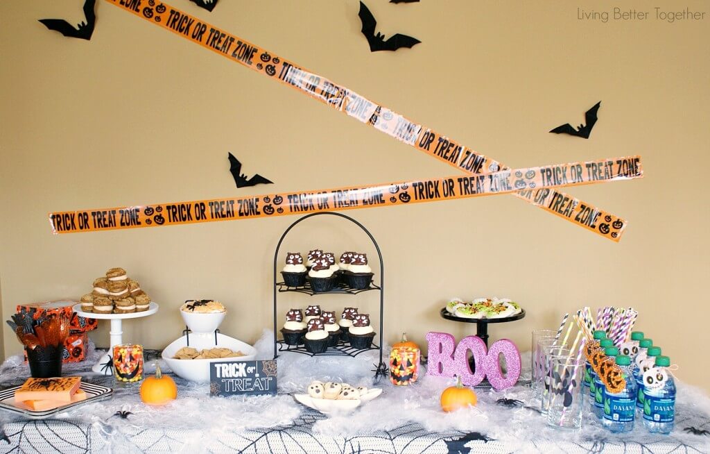 An easy Halloween Snacks party made by spooking up some of your favorite everyday snacks that everyone at the party will love!