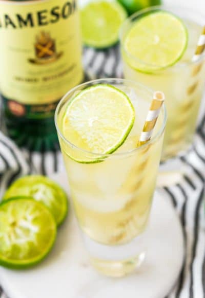 This Irish Mule Cocktail is a bright mix of smooth Irish whiskey, zesty ginger beer, and tart lime juice and it's sure to make you want to dance this St. Patrick's Day!