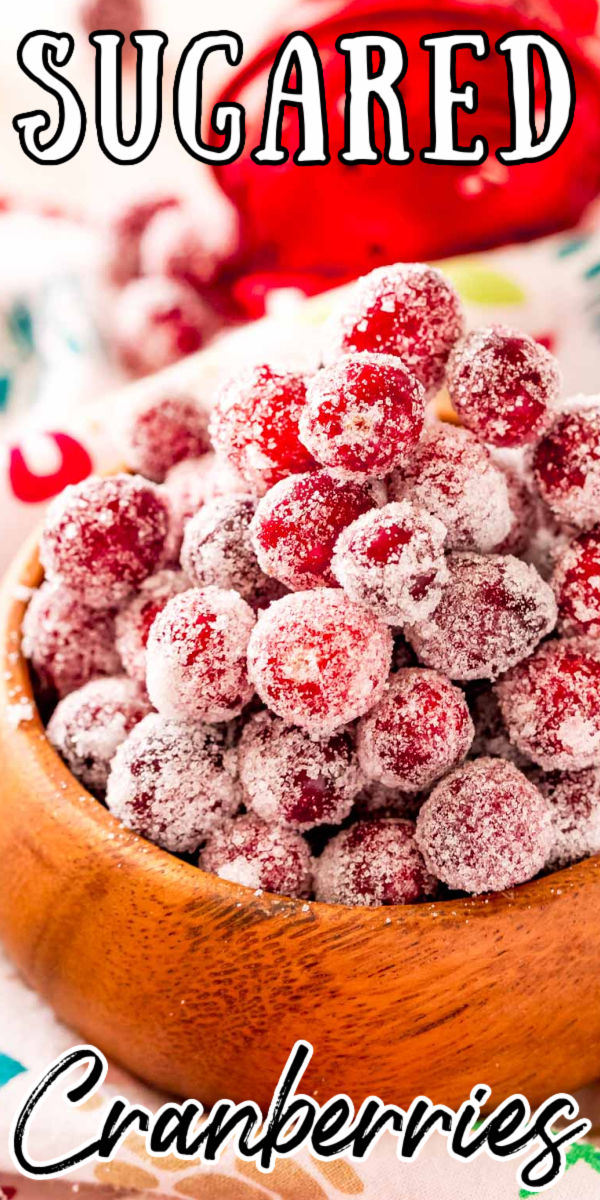 These Sugared Cranberries are so festive and easy to make right at home with just 3 ingredients! They can make any Christmas and Thanksgiving dessert or drink look impressive!!! via @sugarandsoulco