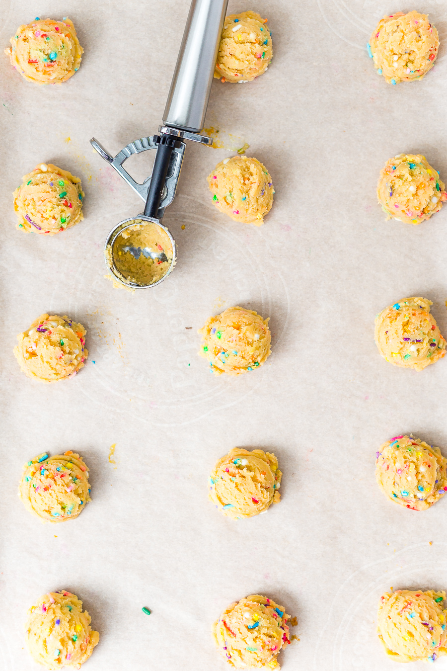 These Birthday Cake Pudding Cookies are sweet, chewy and loaded up with sprinkles. Tempting vanilla makes them the perfect alternative to cake, or you know, have both! I did!