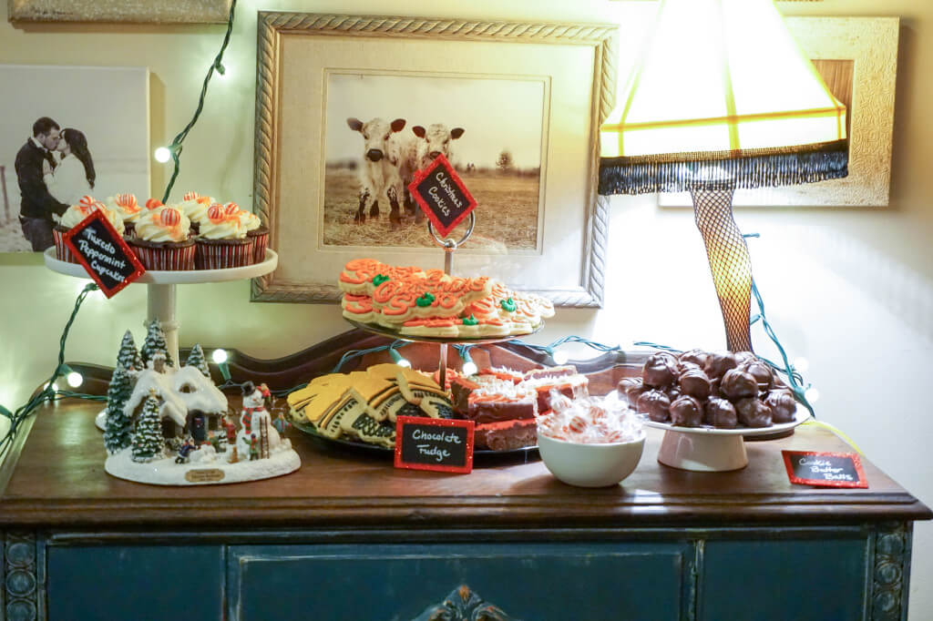 A Christmas Story themed Christmas Party with fudge, cookies, cocktails and of course, Chinese food! #HolidayMadeSimple #ad #CollectiveBias