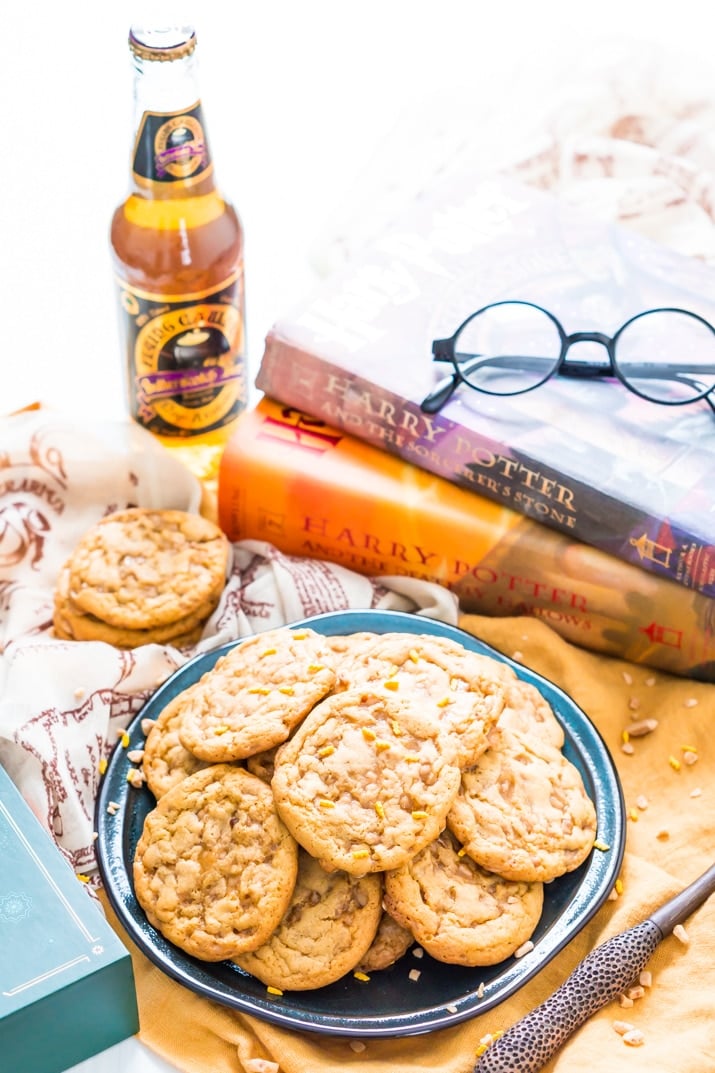 Butterbeer Cookies Recipe for Harry Potter Party