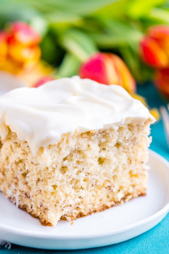 The Best Ever Banana Cake Recipe Sugar and Soul