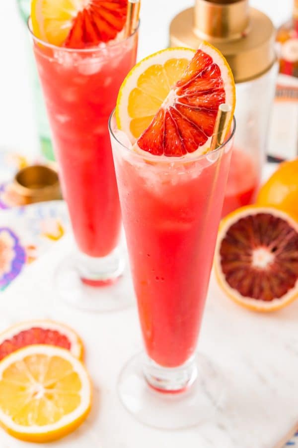 Gin and Blood Orange Cocktail Recipe Sugar & Soul