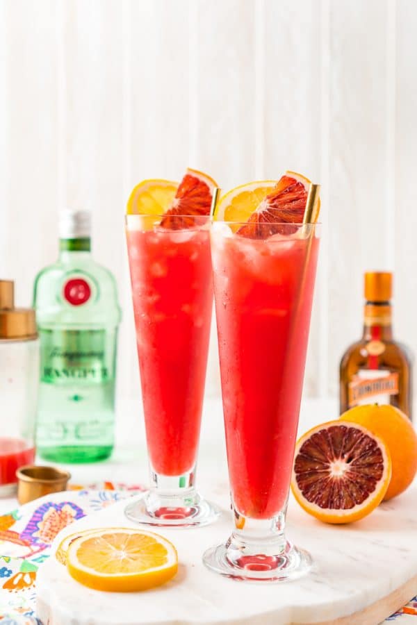 Gin and Blood Orange Cocktail Recipe Sugar & Soul