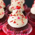 5 ingredient red velvet cupcake