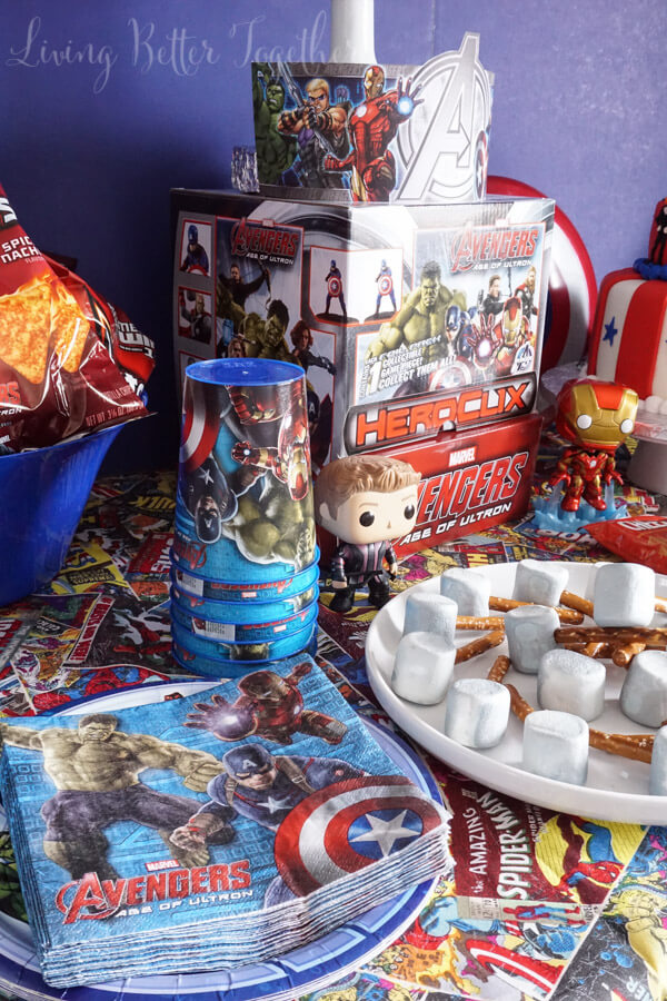 MARVEL's The Avengers: Age of Ultron hits theaters in just a couple weeks! Here are some great party ideas to get you excited for the premiere!