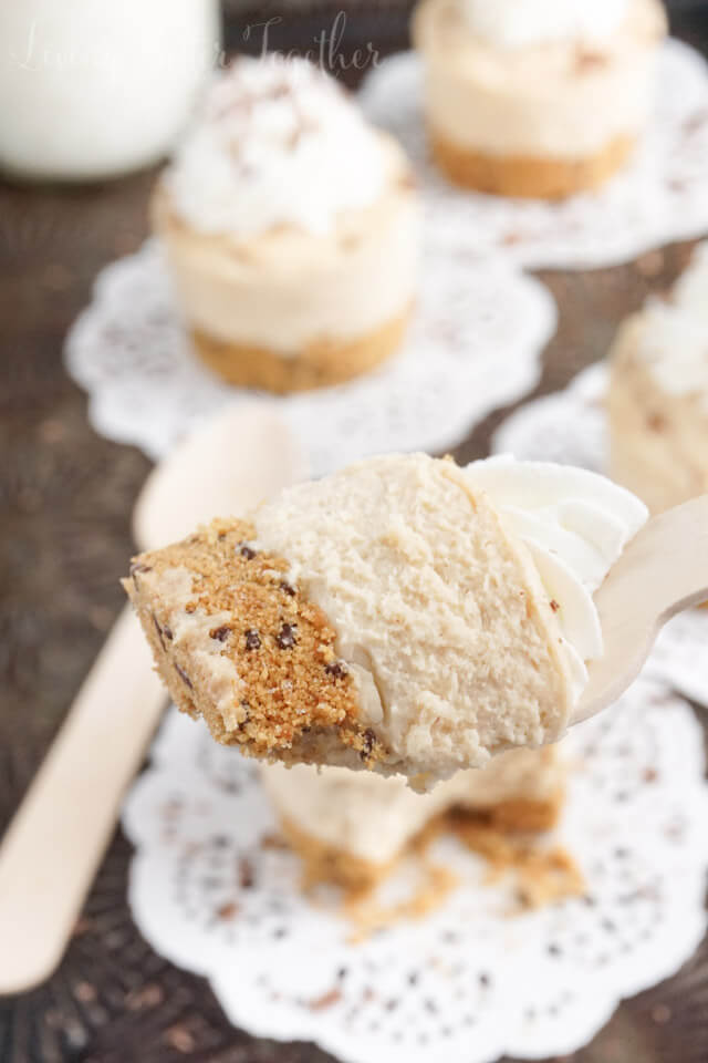 This Easy Peanut Butter Cheesecake is creamy and rich with a sweet graham cracker crust and classic whipped cream. Plus you can make a big one or mini ones!