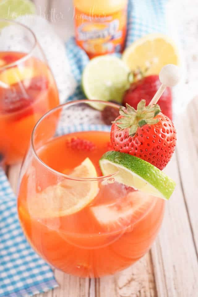 Mixed Fruit Sangria Mocktail Sugar & Soul