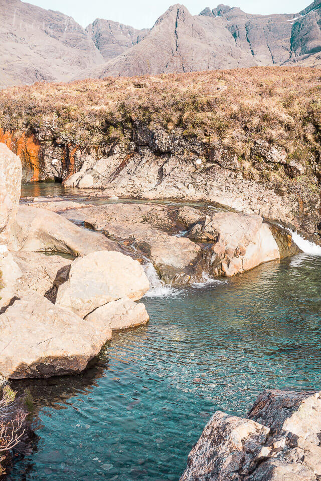 Fairy Pools, Isle of Skye, Scotland - Planning a trip to Scotland? Check out some of the great hikes to do on the Isle of Skye where to stay!