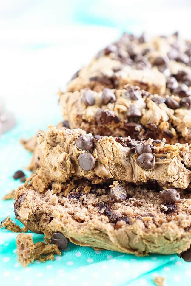 This Peanut Butter & Chocolate Ice Cream Bread is a sweet dessert made with just 5 simple ingredients.