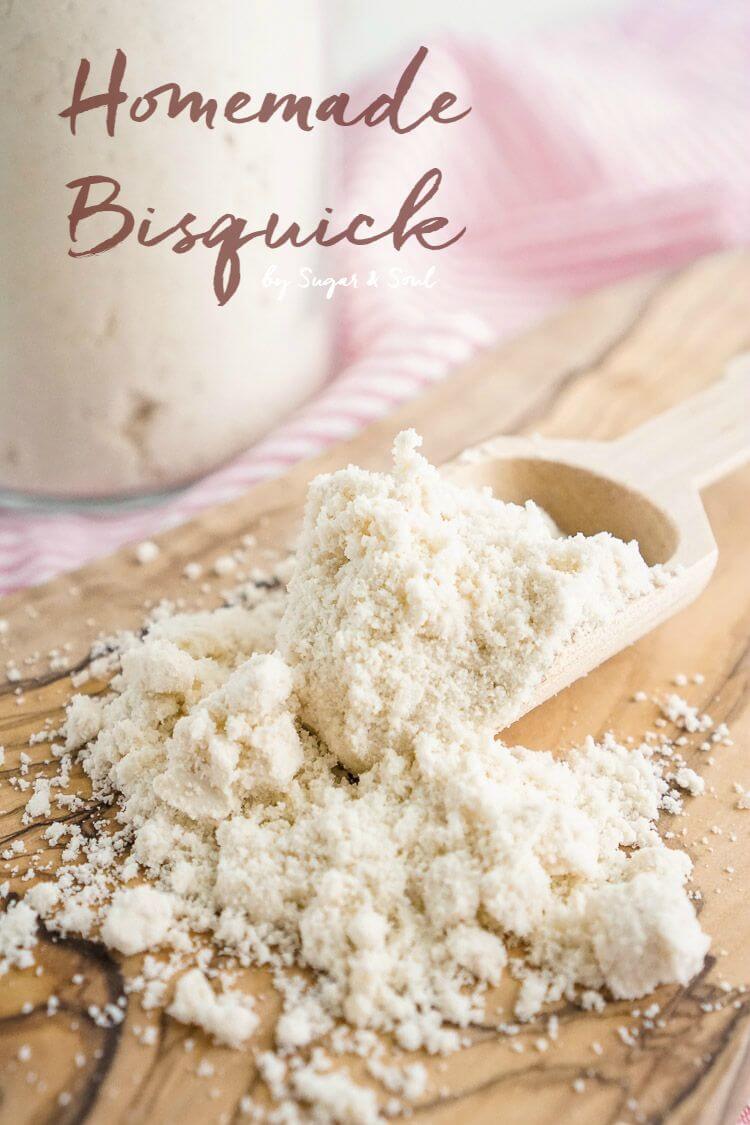 This Homemade Bisquick is the perfect substitute for the store bought stuff! It's so easy and cheap to make at home and you can use it for all your baking and cooking needs!