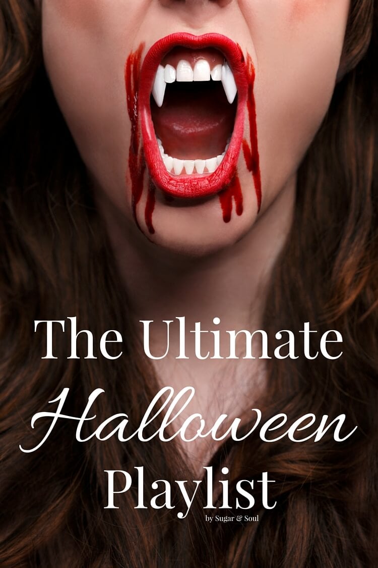 This is Ultimate Halloween Party Music Playlist for your party! A fun and eclectic mix of 30 songs from Stevie Wonder to The Black Keys to TLC. via @sugarandsoulco