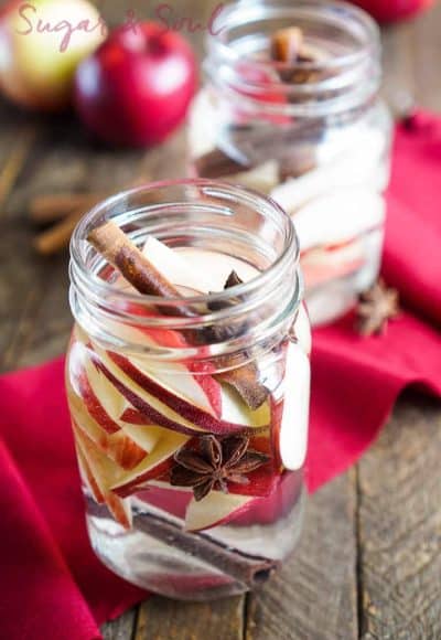 This Apple Spice Detox Water is a simple infusion and a great way to enjoy the flavors of the season without all the sugar!