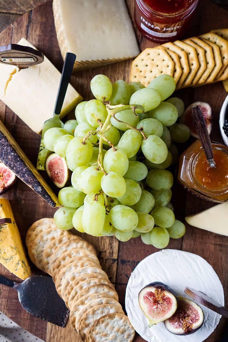 These 5 Tips for a Great Fruit and Cheese Board will have you entertaining with flavor and style! Learn how to choose cheeses and pairings, how to style and serve them, plus tips for doing it on a budget! This is a great appetizer for any get together and doesn't require any cooking!