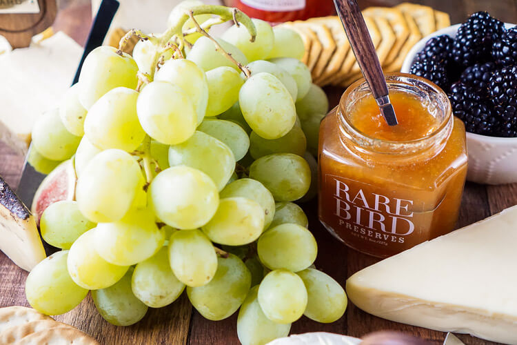 These 5 Tips for a Great Fruit and Cheese Board will have you entertaining with flavor and style! Learn how to choose cheeses and pairings, how to style and serve them, plus tips for doing it on a budget! This is a great appetizer for any get together and doesn't require any cooking!