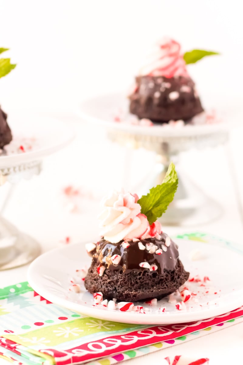 mini peppermint chocolate cakes recipe 3