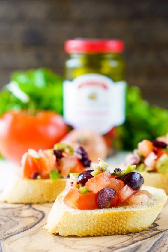 Tomato Olive Bruschetta Sugar & Soul