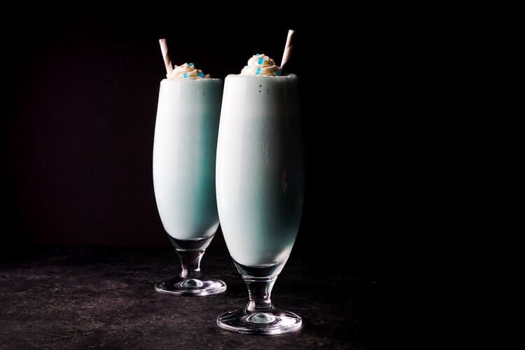 These Star Wars Blue Milkshakes are made with creamy vanilla ice cream and fresh blue milk from Tatooine. They're perfect for enjoying a Star Wars Marathon with or a great addition to a Star Wars Party! An EASY recipes that's ready in just 5 minutes!