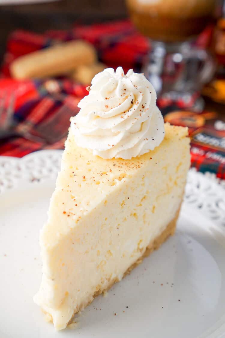 Eggnog Cheesecake Recipe