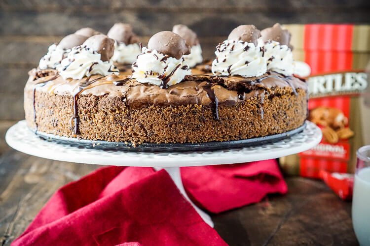 Gooey TURTLES Brownie Pie Sugar & Soul