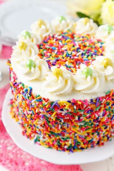 Funfetti Birthday Cake - Sugar & Soul