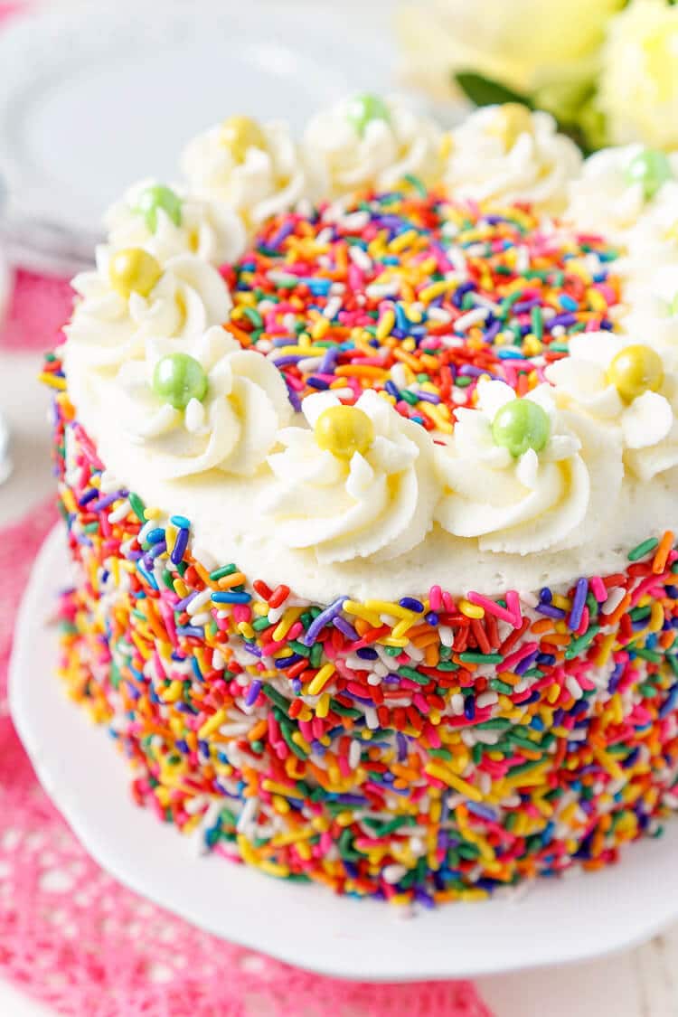 Funfetti Cake Sugar and Soul Funfetti Cake Sugar and Soul