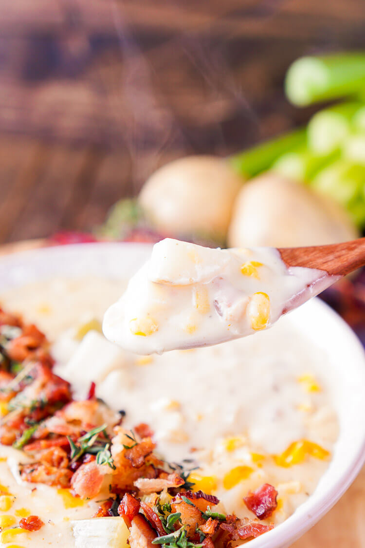 Stove Top Corn Chowder