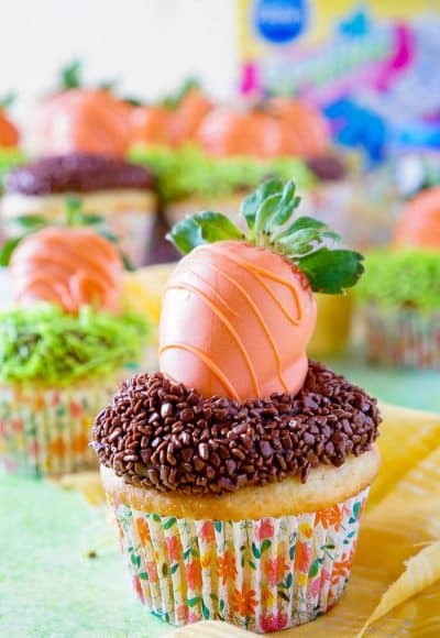 Take boxed cake mix to the next level with these Easy Easter Cupcakes that are so fun and simple to make!