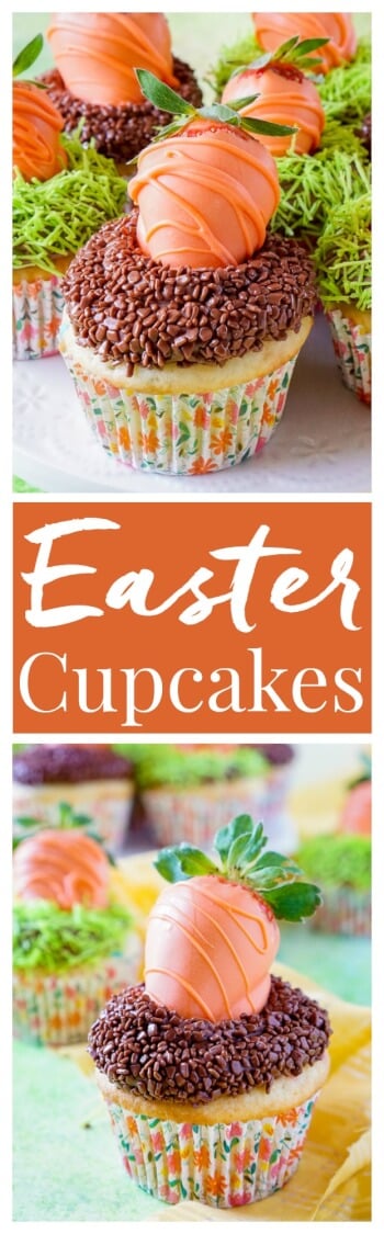 Take boxed cake mix to the next level with these Easy Easter Cupcakes that are so fun and simple to make!