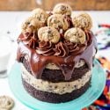 Chocolate Chip cookie dough cake, whole